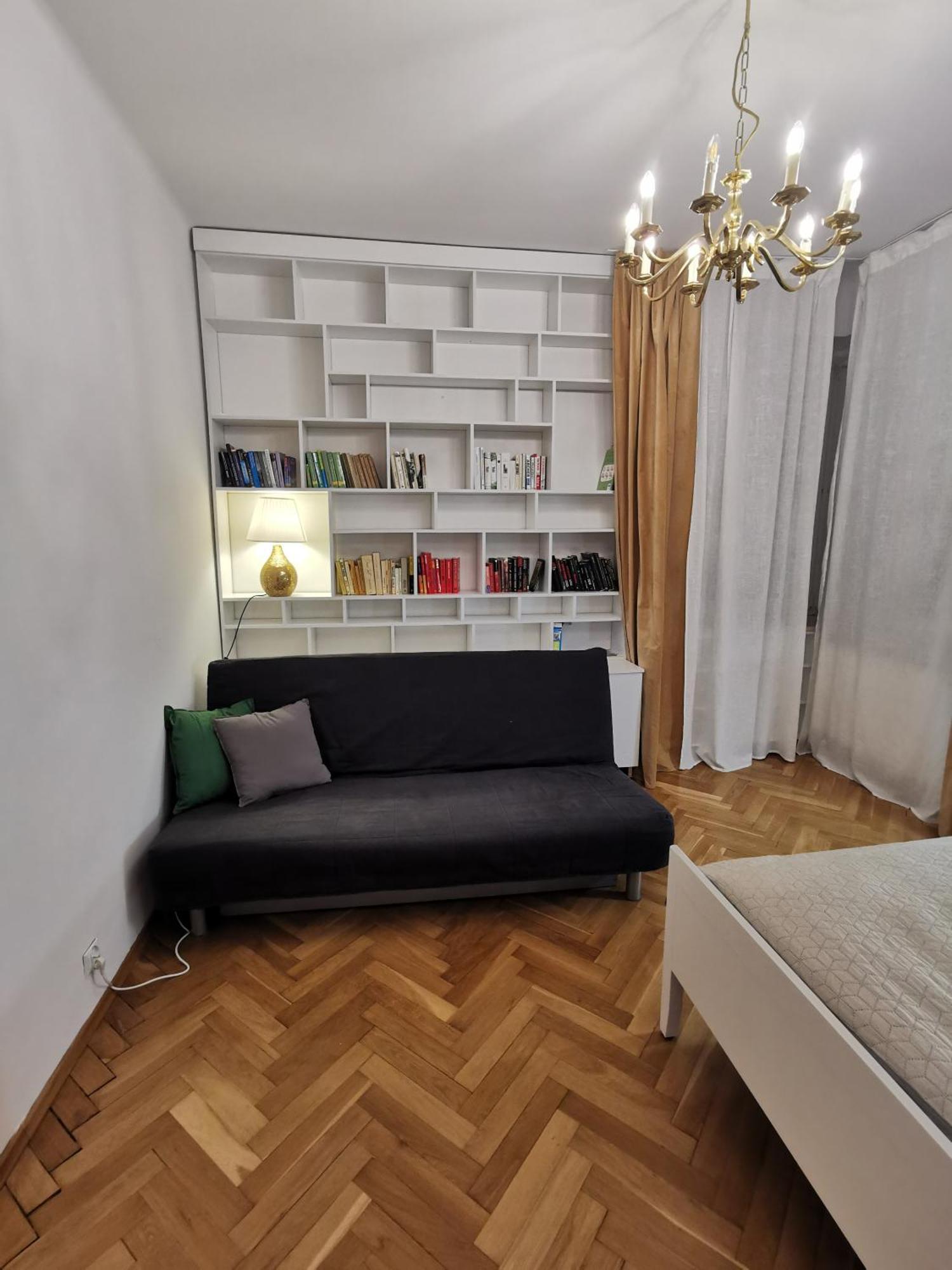 Cozy Spacious Apartment With Balcony Krakow Exterior photo